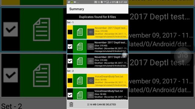 Delete duplicate files in Android mobile: смотреть онлайн