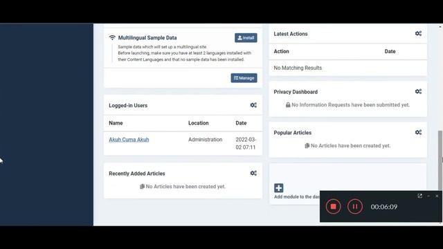 TUTORIAL - CARA MEMBUAT WEBSITE DENGAN CMS JOOMLA (Part #1) смотреть онлайн