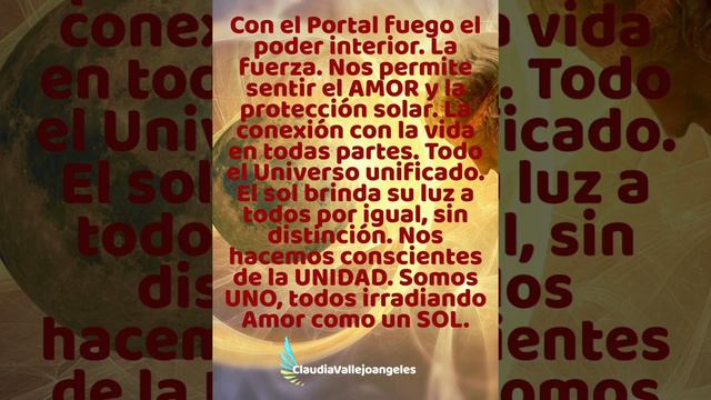 Oración Para La Energía Disponible Del Portal 10/10.