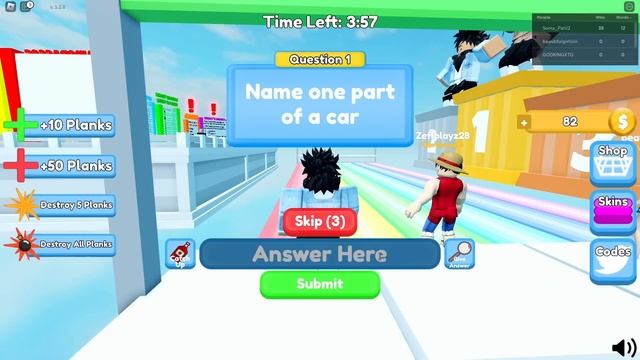ROBLOX LONGEST ANSWER WINS смотреть онлайн