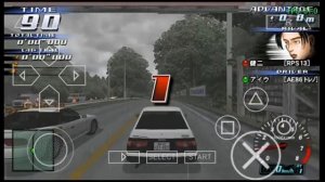 Initial D: Street Stage - Gameplay and Settings | PPSSPP