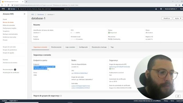 COMO CRIAR UM BANCO DE DADOS MYSQL NA AWS EM 5 MINUTOS смотреть онлайн