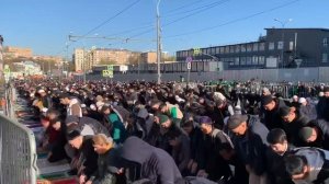 УРАЗА-БАЙРАМ ? 2023 МОСКВА НАМАЗ_ Eid al-Fitr 2023 Moscow Namaz ?.mp4