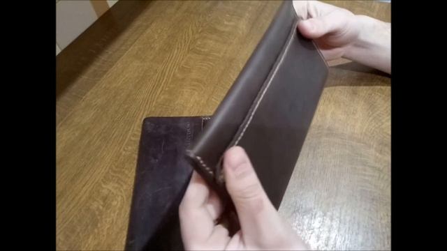 Кошелёк-Клатч ручной работы из натуральной кожи.Изделия из кожи ручной работы Kuzyukin смотреть онлайн