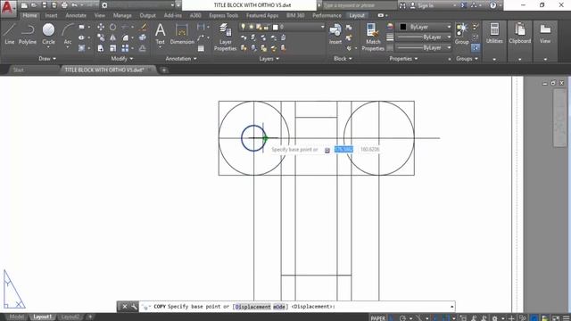 CS Bracket in AUTOCAD Orthogonal View смотреть онлайн