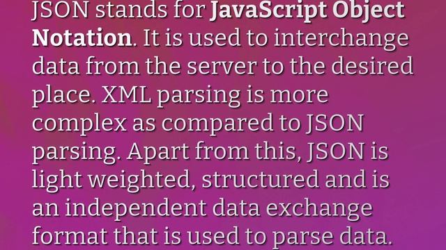 What is JSON in mobile application? смотреть онлайн