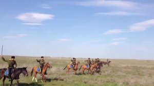 Казачья лава. Поход Астраханских казаков.