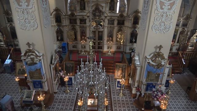 12.09.2023. Вторник. Славословная. Положение честного пояса Пресвятой Богородицы. смотреть онлайн