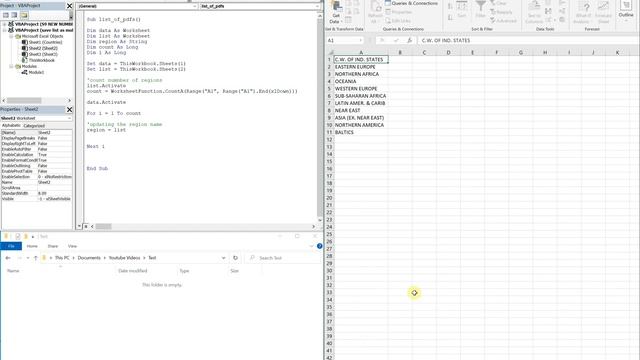 Excel VBA Macro: Save Active Sheet As Multiple PDFs (Based on List of Cell Values) смотреть онлайн