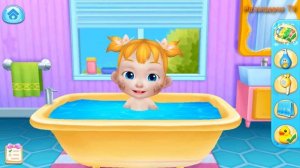 Крошка босс - уход и наряды | Обзор детсокй игры на канале Малышерин