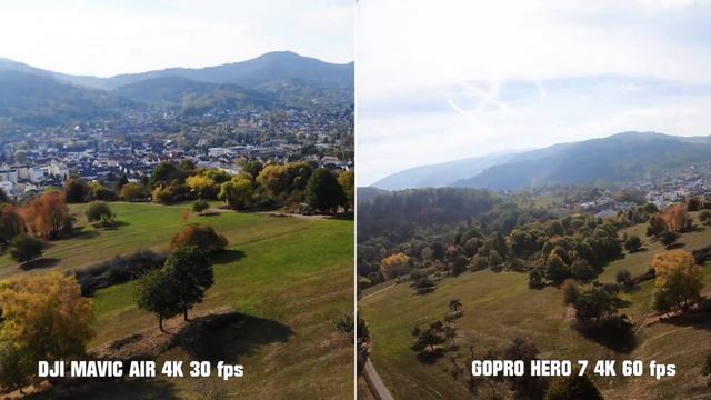 GoPro Hero 7 vs. Mavic Air - Bildstabilisierung Vergleich in 4K смотреть онлайн