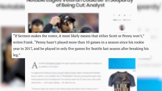 Is Rashaad Penny in DANGER of NOT making the Eagles roster? Kelee Ringo update and more news ? смотреть онлайн