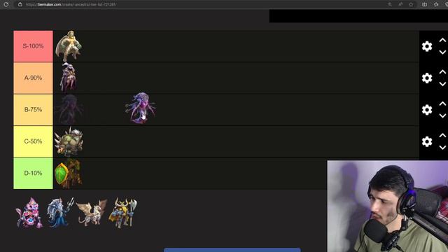 BEST TO WORST ANCESTRAL TIER RANKING (PVP) | TIER LIST - MONSTER LEGENDS (UPDATED)