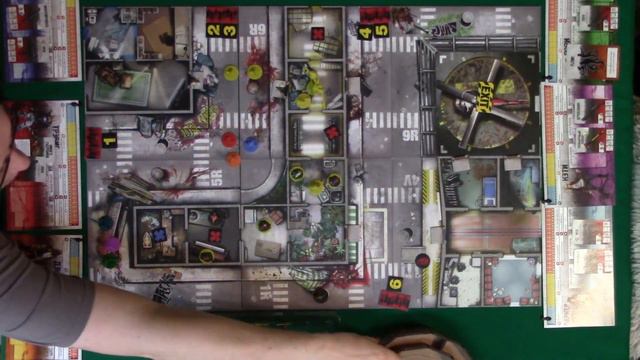 Играем в настольную игру Зомбицид Улица Морг смотреть онлайн