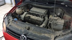 Диагностика кондиционера, его очистка, ремонт и заправка на Volkswagen Polo 2011 года выпуска