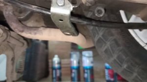 Крепление и амортизатор для подножки Honda dio ZX 35 своими руками.