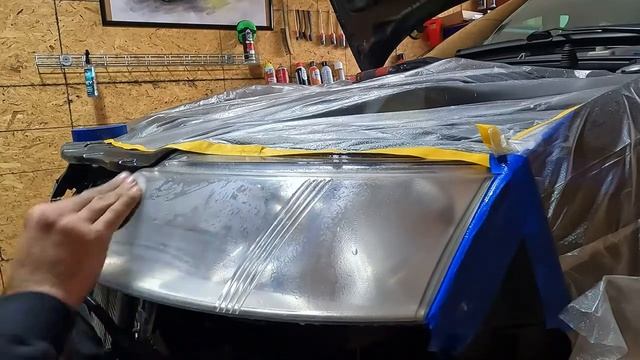 Headlight Restoration Process - Saab 9-3 смотреть онлайн