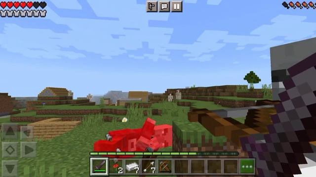 На мою деревню напали разбойники - Деревня жителей Майнкрафт Minecraft смотреть онлайн
