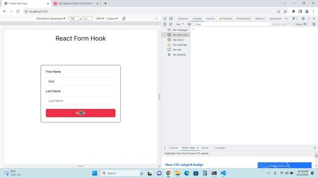 React Hook Form Library Next JS 13 | React Form Hooks смотреть онлайн