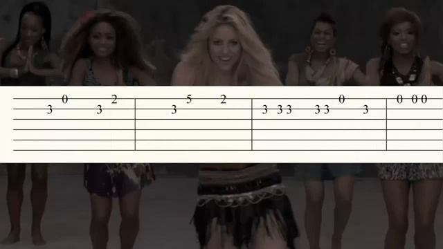 Waka Waka_ Guitar Tabs смотреть онлайн