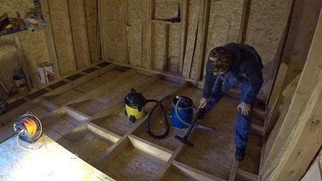 Утепление пола в каркасной мастерской смотреть онлайн