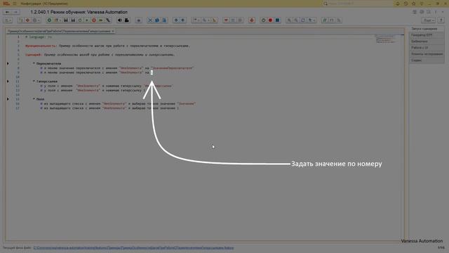 09. Особенности шагов при работе с переключателями, гиперссылками и полями. смотреть онлайн