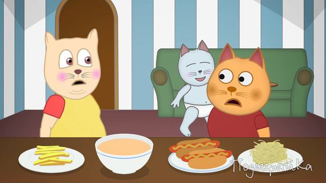 СhibaСat - Naughty kid | Cartoon for children смотреть онлайн