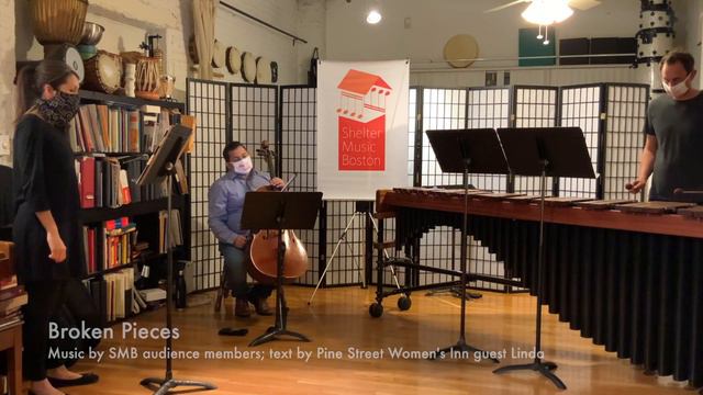"Broken Pieces" for Soprano, Cello, and Percussion; by SMB Audience Members смотреть онлайн