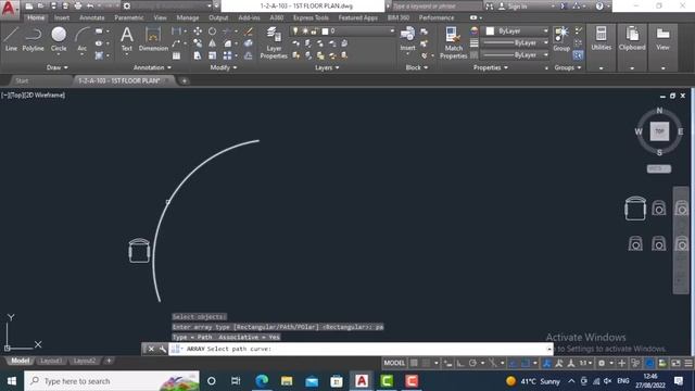 AutoCAD Tutorial:HOW TO USE ARRAY IN AUTOCAD/1-RECTANGULAR,2-POLAR,3-PATH ARRAY.#autocad смотреть онлайн
