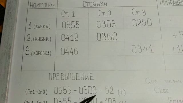 Снимаем отсчеты с разных стоянок. Часть 2. смотреть онлайн