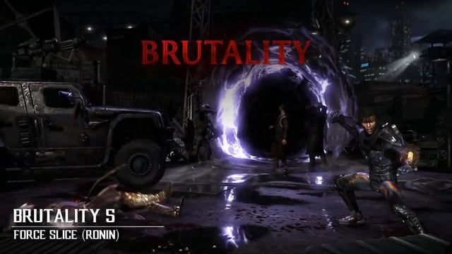 MKX Takeda - All Brutalities and Fatalities - Mortal Kombat X Takeda Gameplay смотреть онлайн