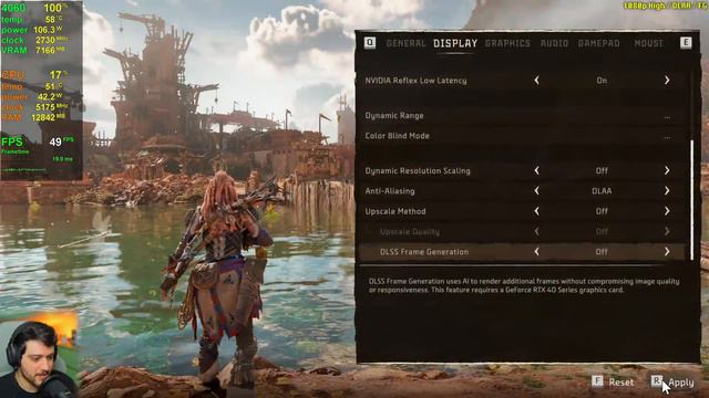 RTX 4060 - Horizon Forbidden West смотреть онлайн