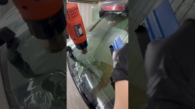 Porsche Cayenne тонировка в круг атермальной плёнкой зеленого оттенка смотреть онлайн