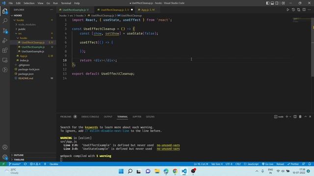 React useEffect explained with example in 6 minutes | React hooks tutorial for beginner смотреть онлайн