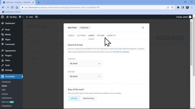 How To Add A Datepicker Field In Forminator Forms In WordPress | WordPress Tutorial смотреть онлайн