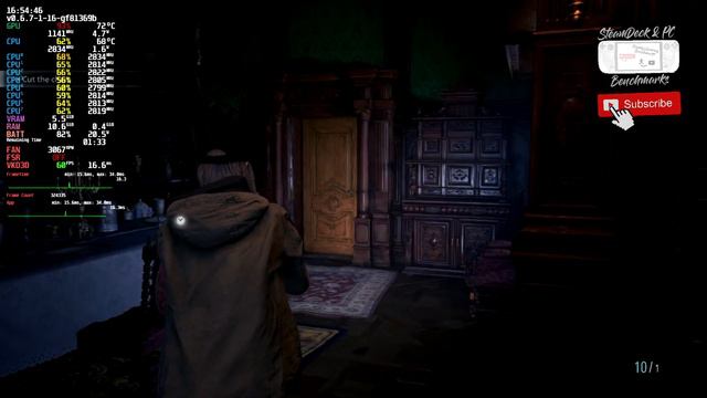 RE Village - Winters' Expansion on Steam Deck in 720p 60 fps смотреть онлайн