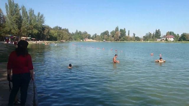 Пионерское озеро на районе карагачевой рощи смотреть онлайн