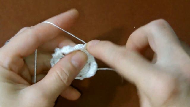 Роза крючком.Цветок крючком.часть1. Ирландское кружево. Мотив крючком . смотреть онлайн