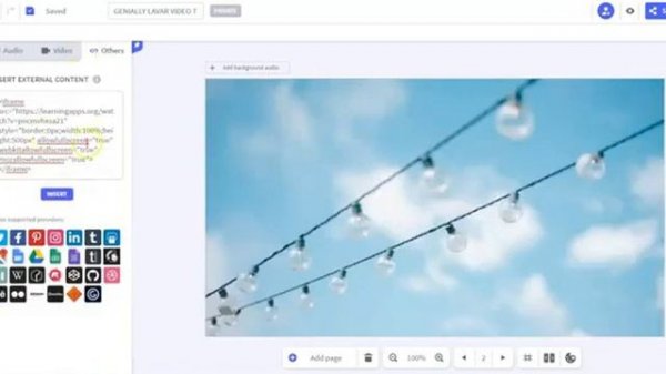 GENIALLY TUTORIAL S'CAPE LAVAR (LEARNING APPS + GENIALLY)