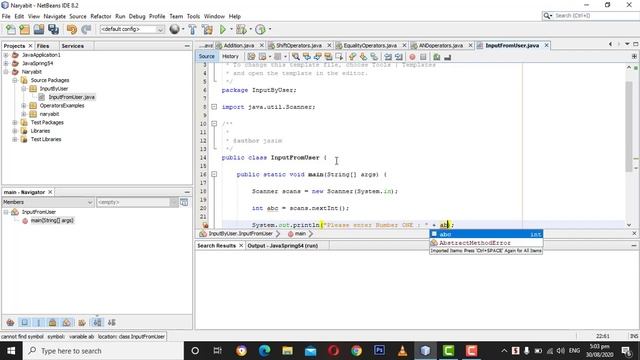 How to take input in java ? or what is scanner class ? | Naryabit смотреть онлайн