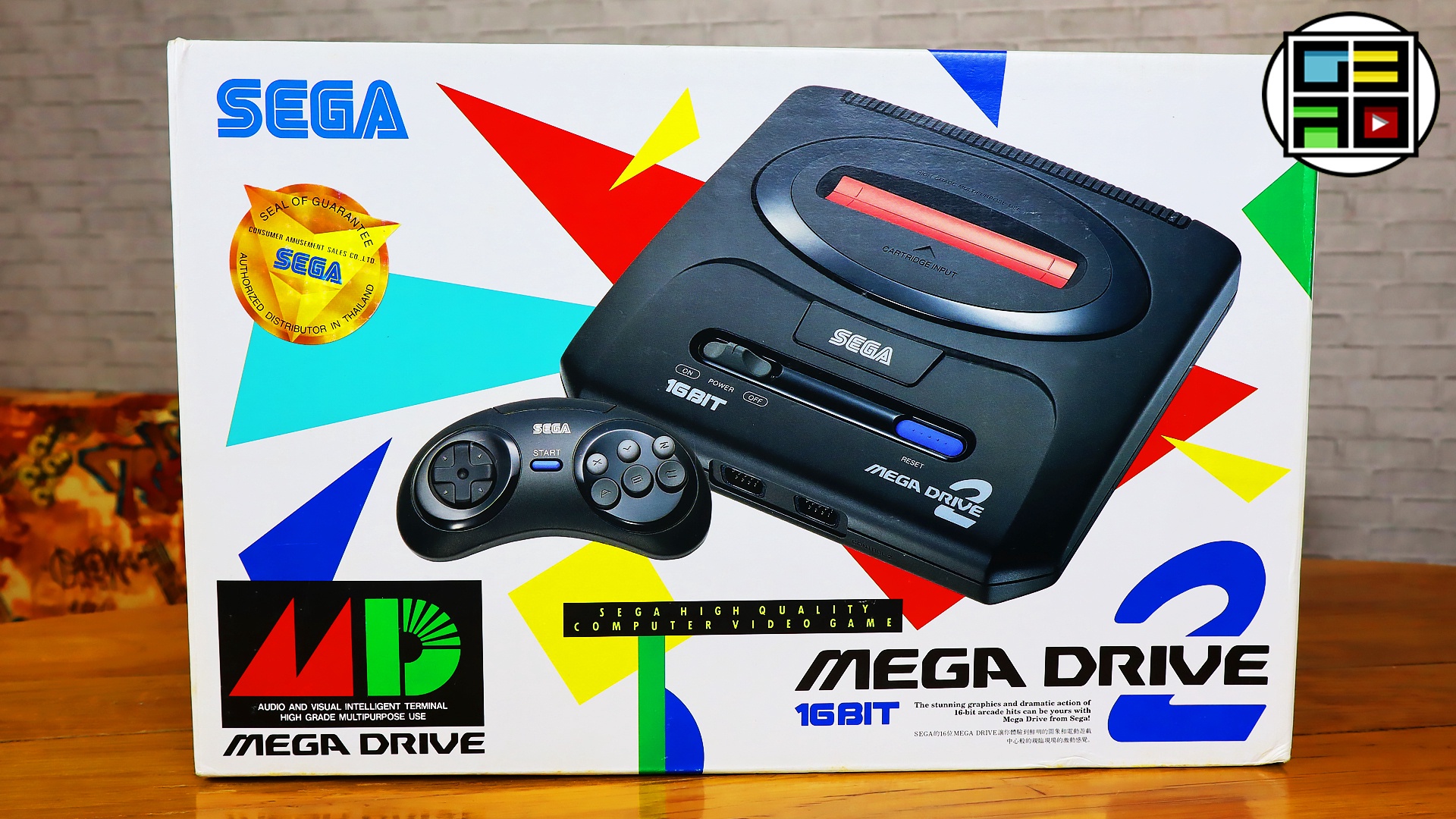 Sega Mega Drive 2 PAL РАСПАКОВКА ОБЗОР ТЕСТ консоль 1993 года смотреть онлайн
