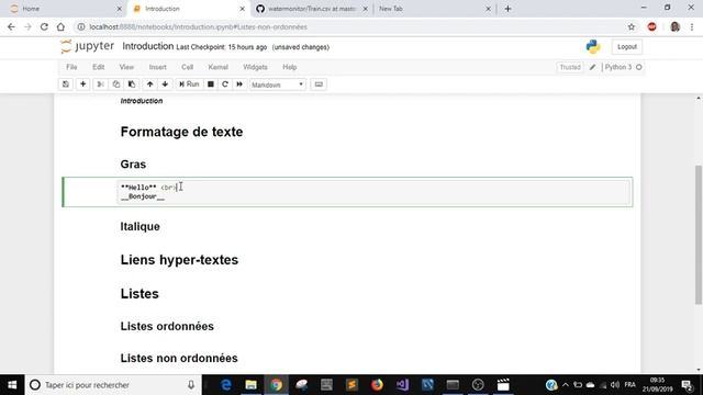 Introduction Jupyter Notebook - Markdown смотреть онлайн