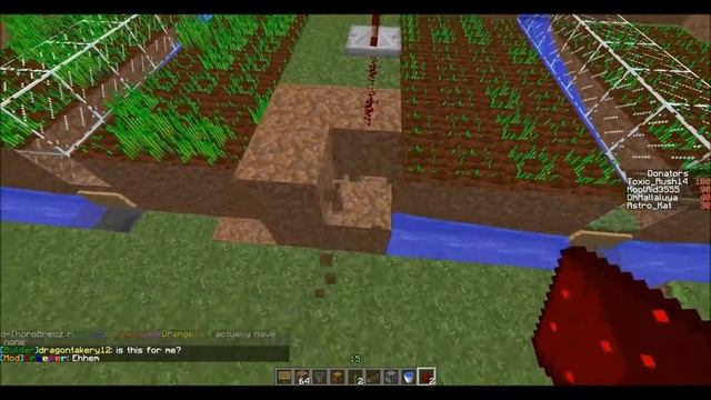 Minecraft: How to Make an Automatic Wheat Farm смотреть онлайн