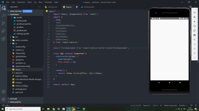 Cara Menambahkan Icon ke Project React Native смотреть онлайн