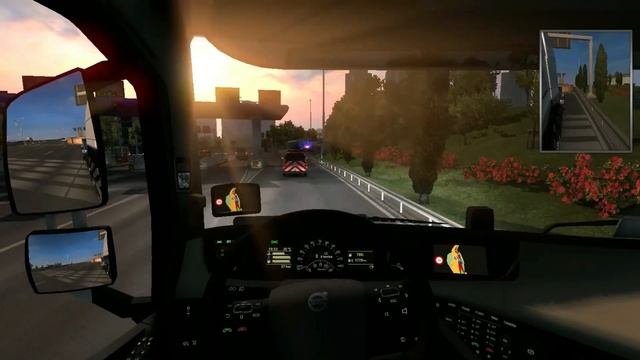 Euro Truck Simulator 2 VOLVO FH GLOBETROTTER XL 750 BG 8X4 смотреть онлайн