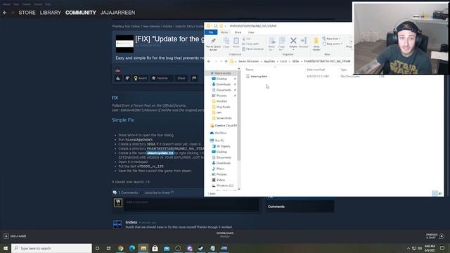 DON'T GET STUCK!! Easy Fix for PSO2: New Genesis Steam Error | Credit: Eidolon смотреть онлайн