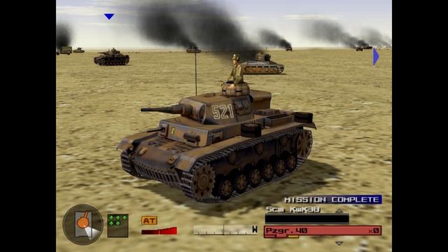 Panzer Rollen in Afrika Vor - Panzer Front Ausf. B Soundtrack (1080p) смотреть онлайн