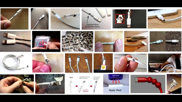 Apple iPhone iPad USB провод кабель как починить смотреть онлайн