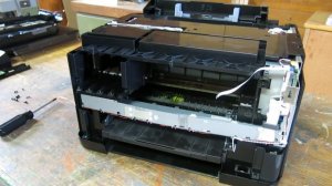 epson printer WP-4020 ink leak problem - disassembly
