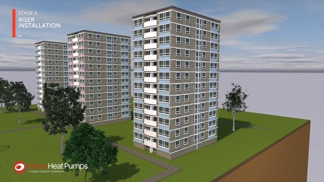 Shared Ground Loop Array Ground Source Heat Pumps In Tower Blocks смотреть онлайн